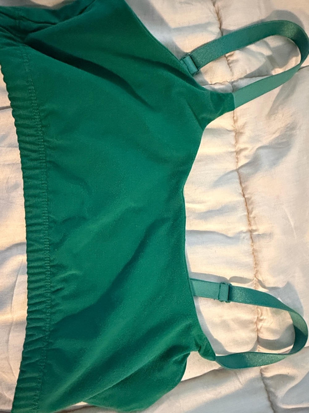 Namaste Bra hemp Green sports bra